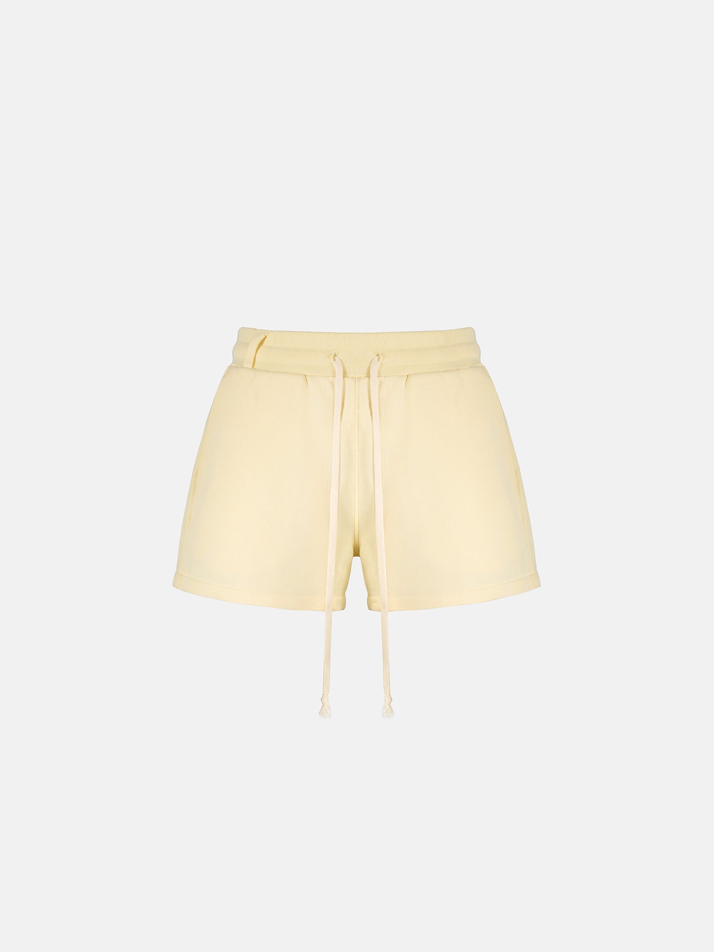 THE BLANC MINI SHORTS - VINTAGE YELLOW