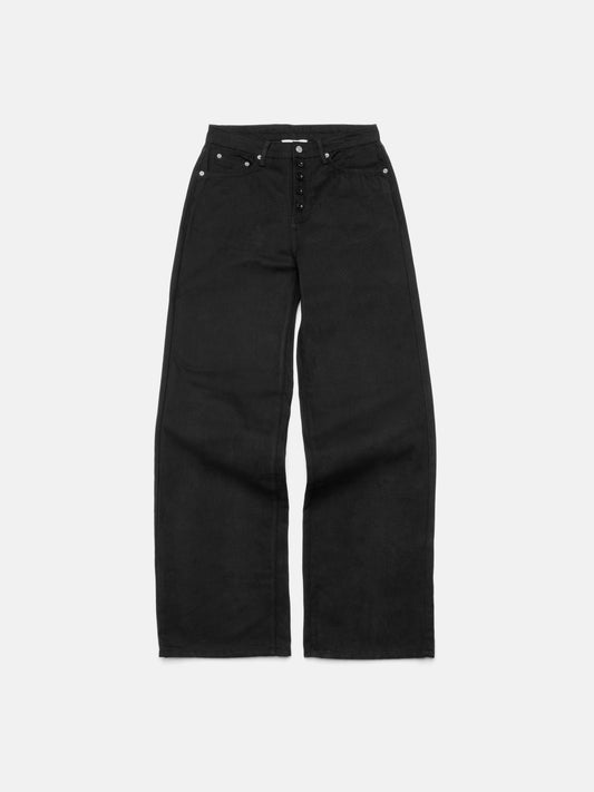 OFFICER PANTS - BLACK CANVAS