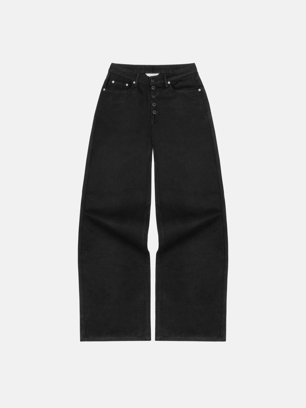 OFFICER PANTS - BLACK CANVAS