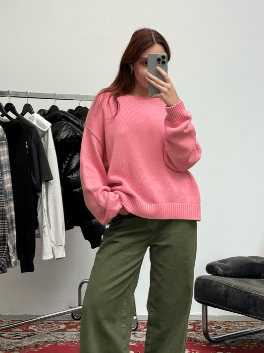 DIRTBAG PULLOVER - PINK