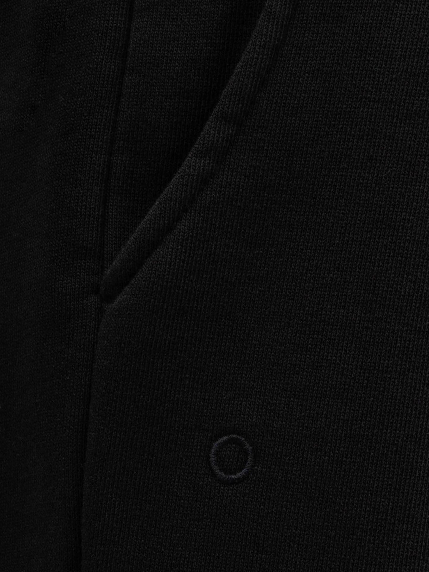 PLEATED SWEATPANTS - BLACK
