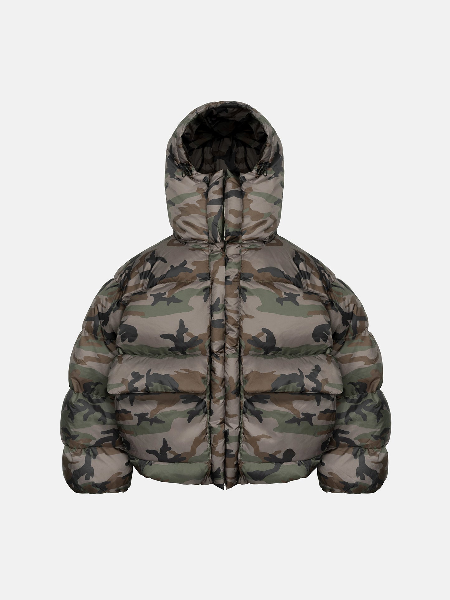PUFFY JACKET - CAMO
