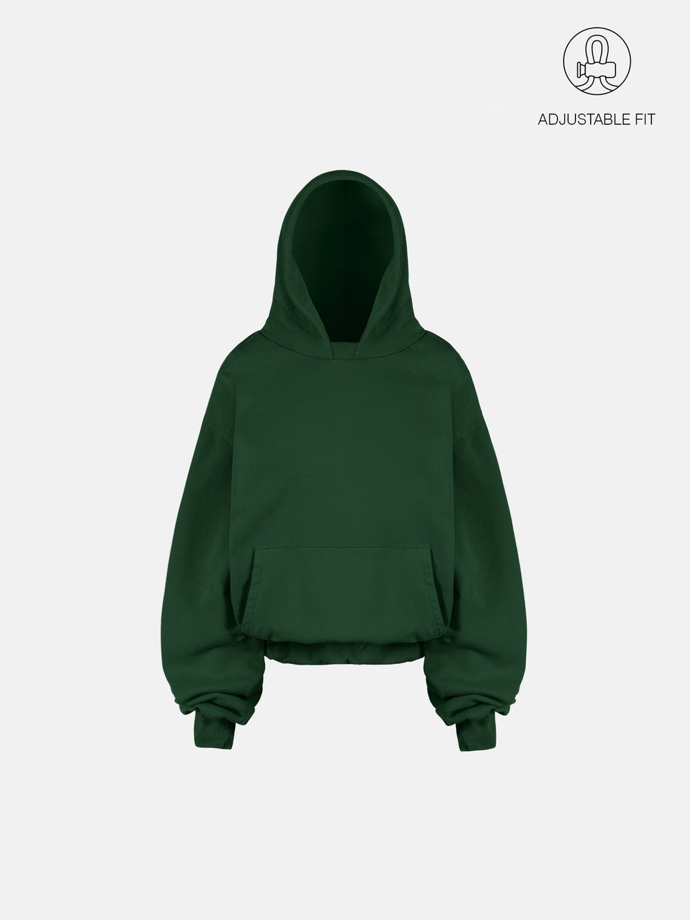 THE BLANC HOODIE - RACING GRÜN