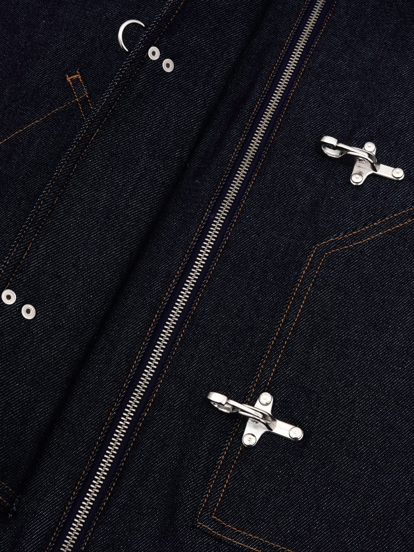 FATIGUE JACKE - RAW DENIM