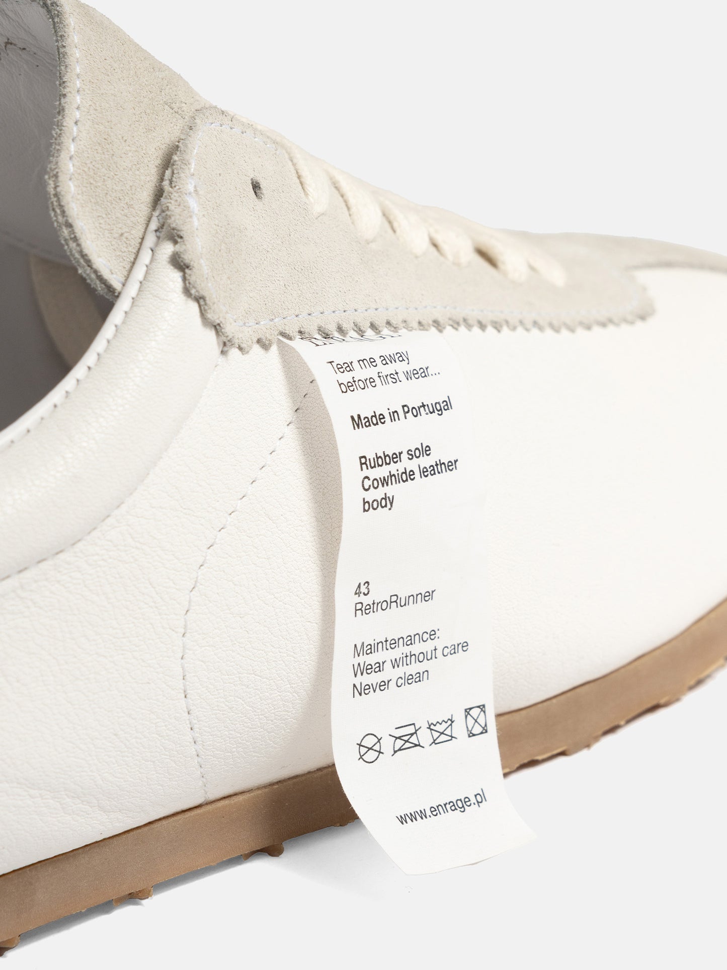RETRO RUNNER - WHITE