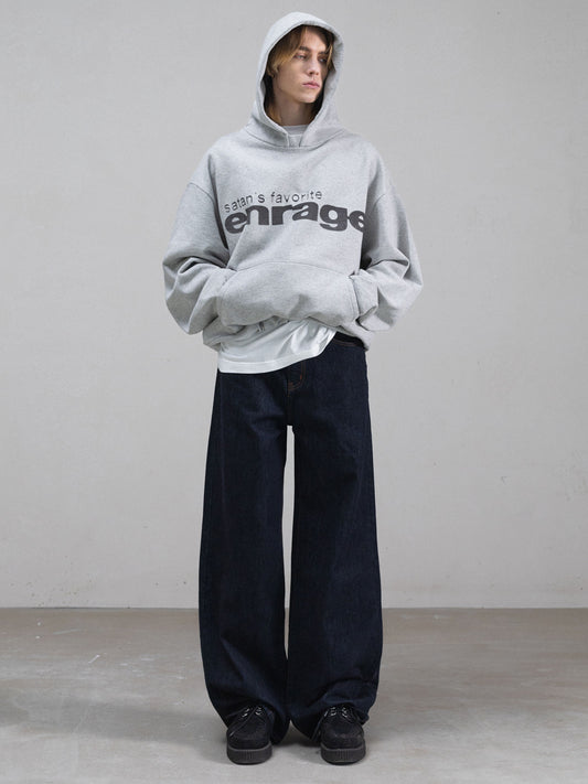 THE SATAN'S FAVORITE HOODIE - GRAU