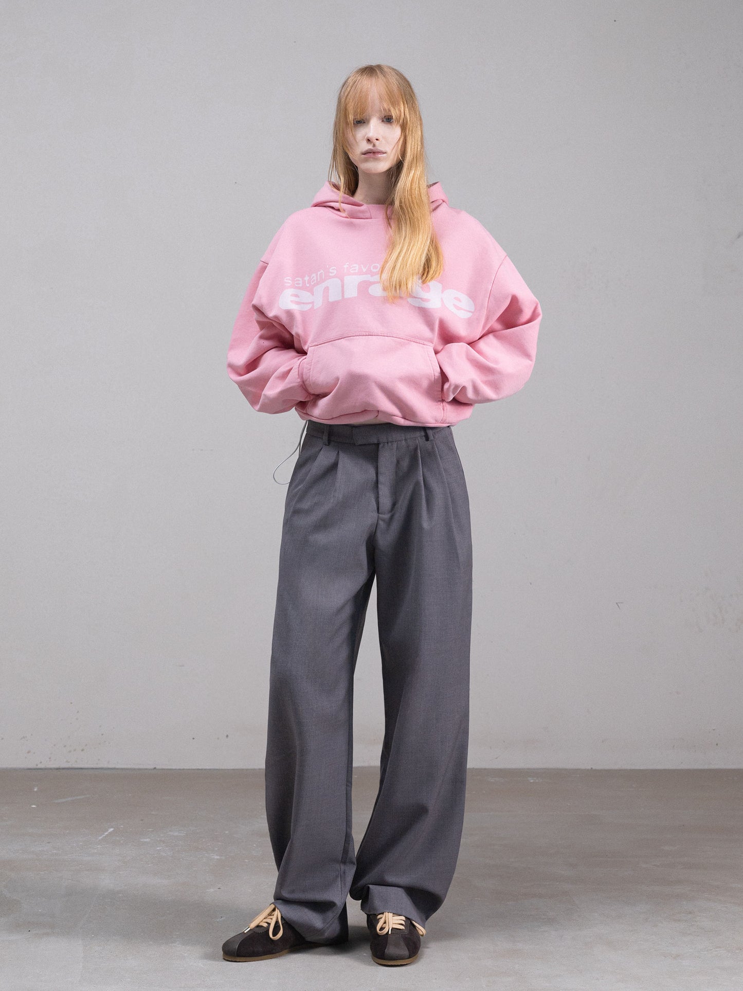 THE SATAN'S FAVORITE HOODIE - PINK