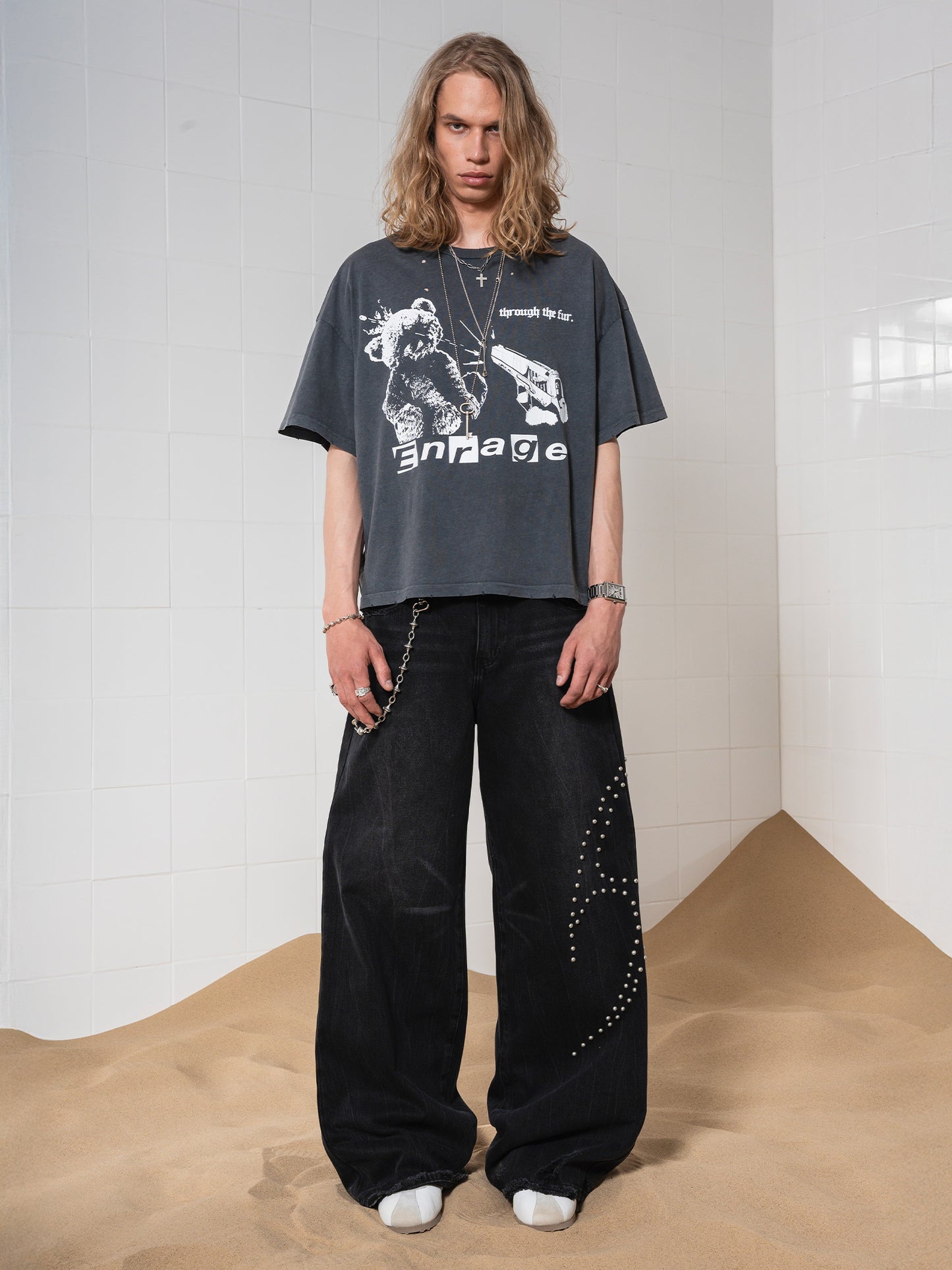BOWSTONS JEANS - STUDDED