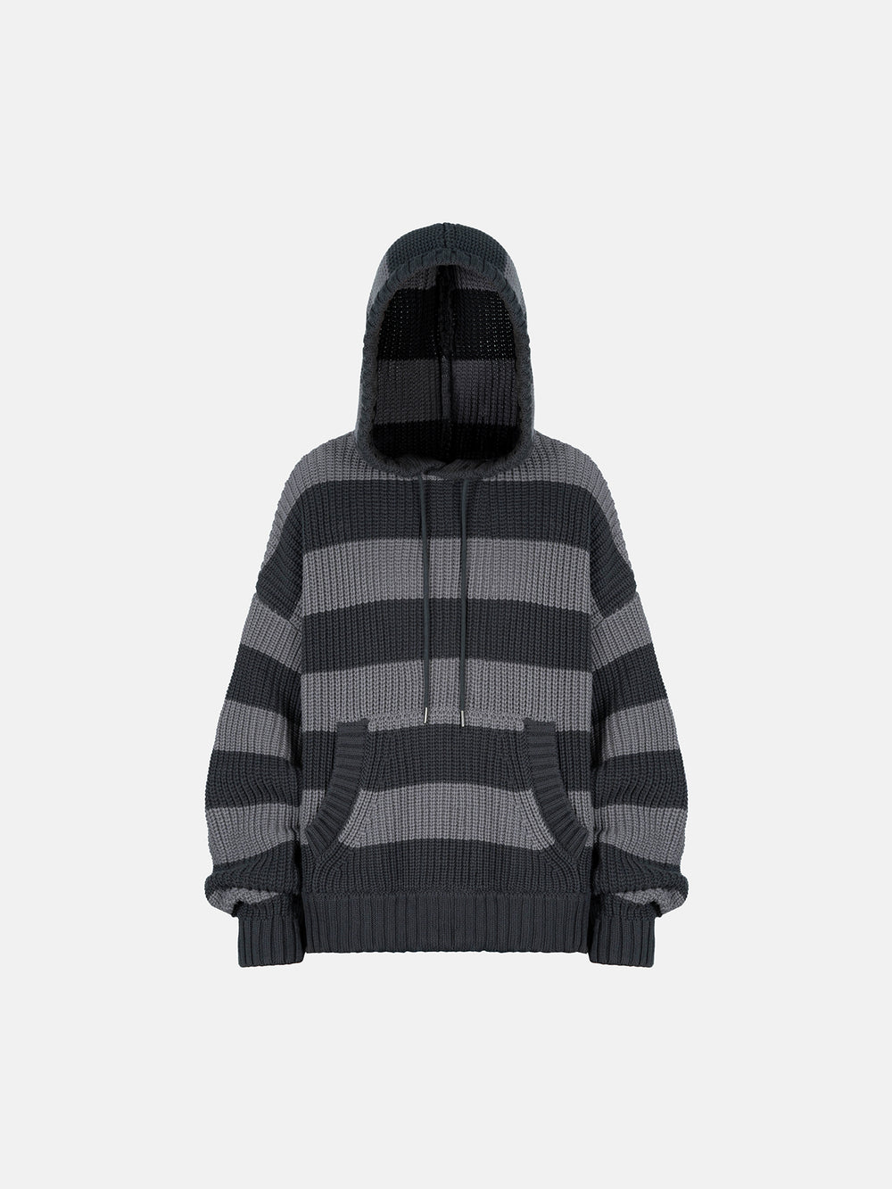 SWEATER HOODIE - STRIPED