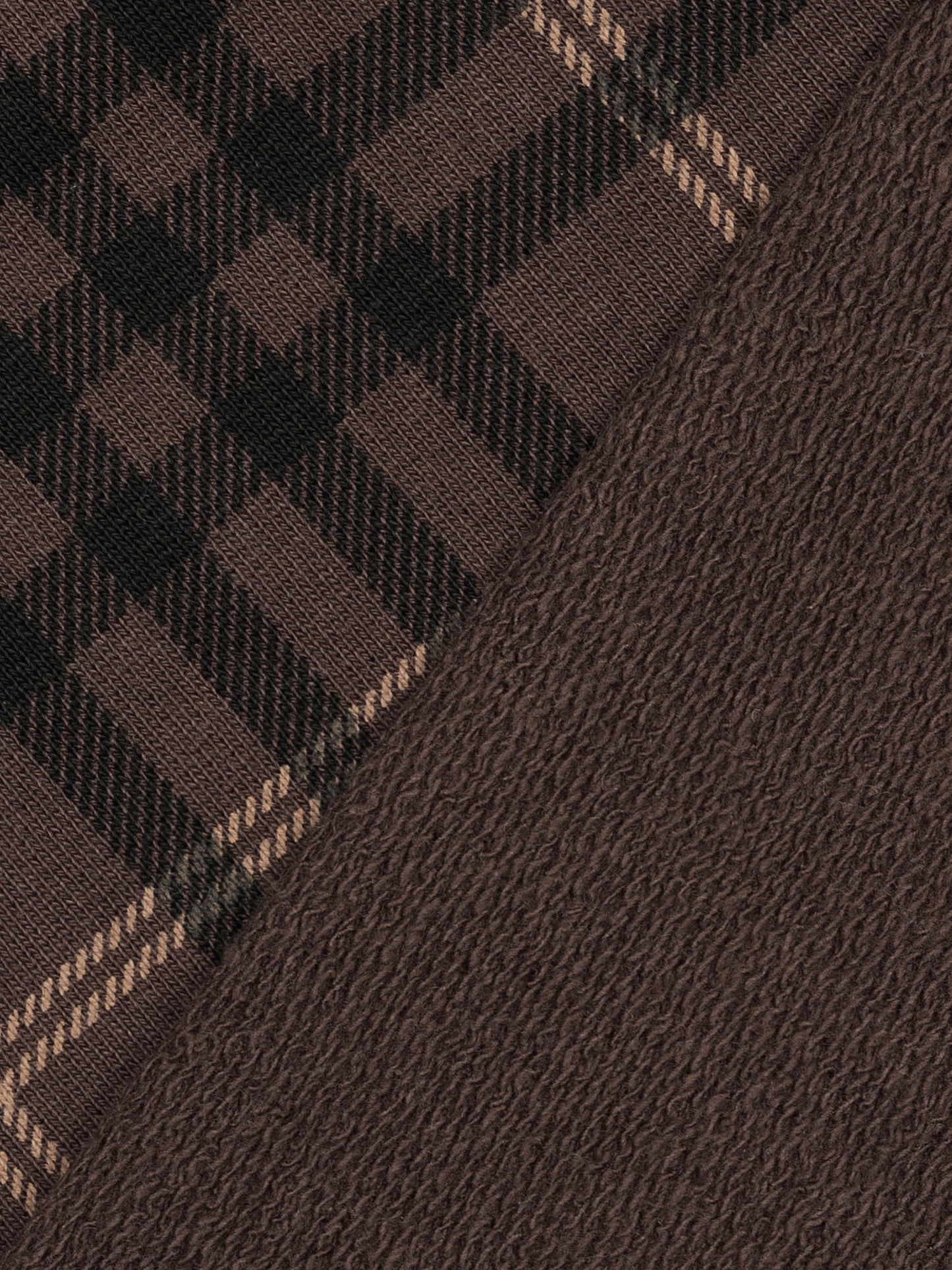 THE BLANC ZIP HOODIE - TARTAN