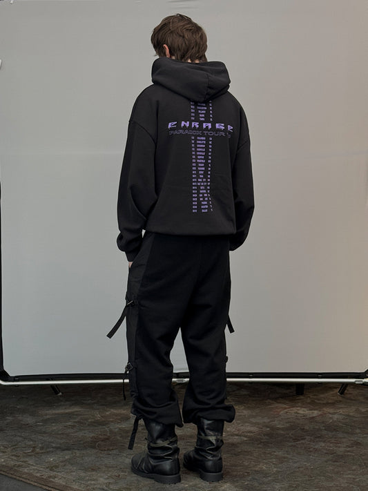 THUNDER HOODIE - VINTAGE SCHWARZ