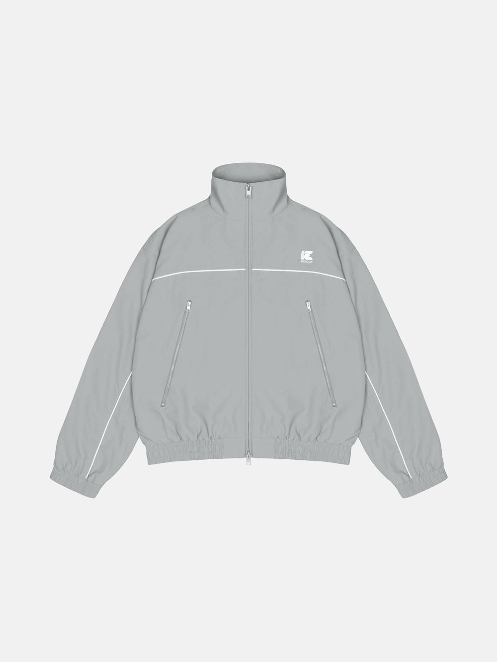 TRACKSUIT JACKET - GRAY