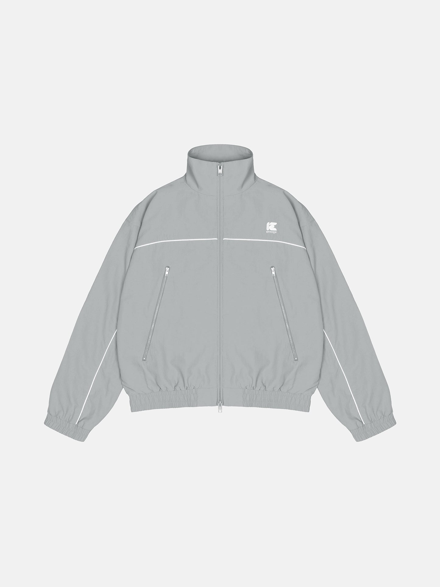 TRACKSUIT JACKET - GRAY