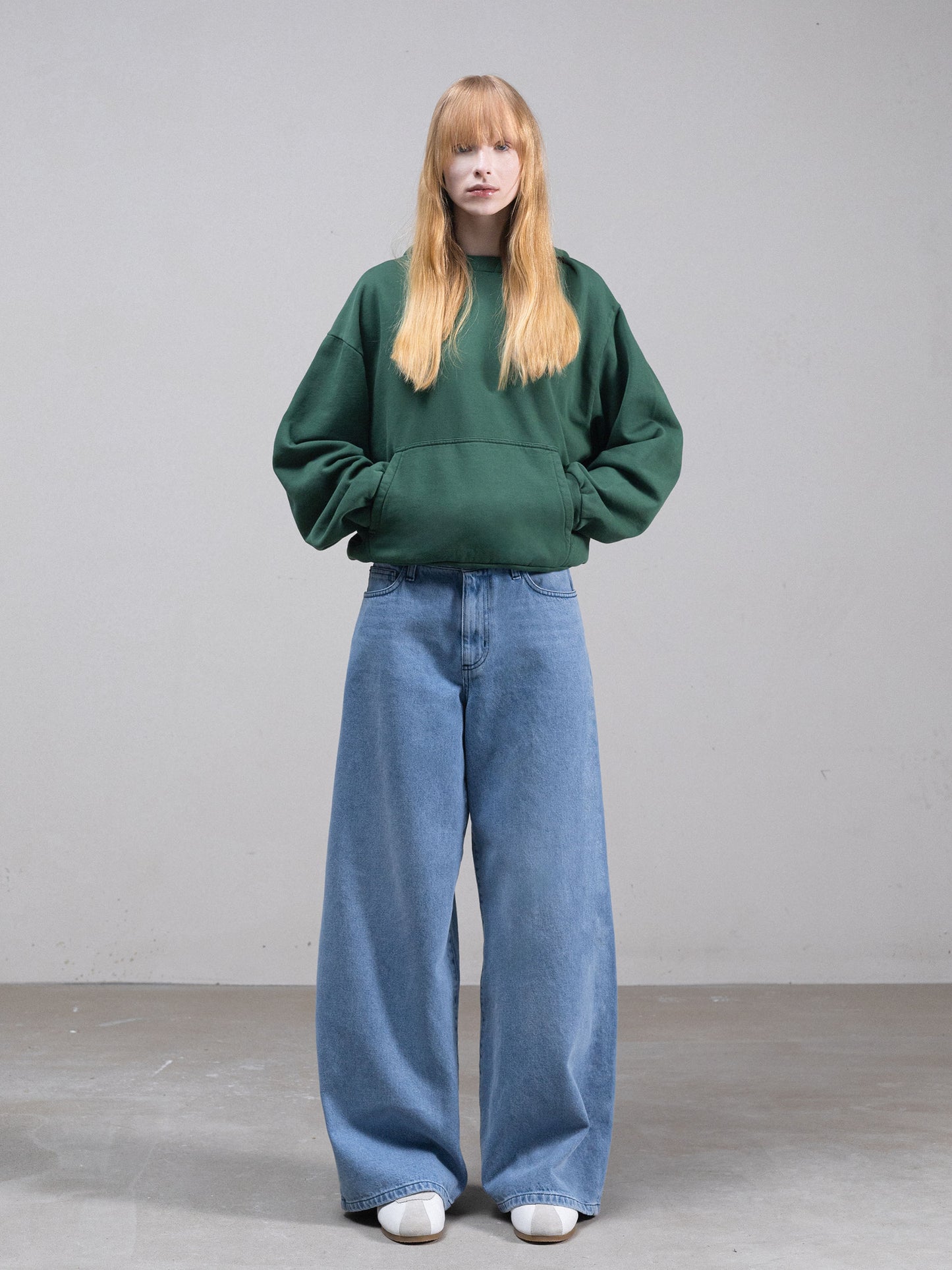 THE BLANC HOODIE - RACING GRÜN