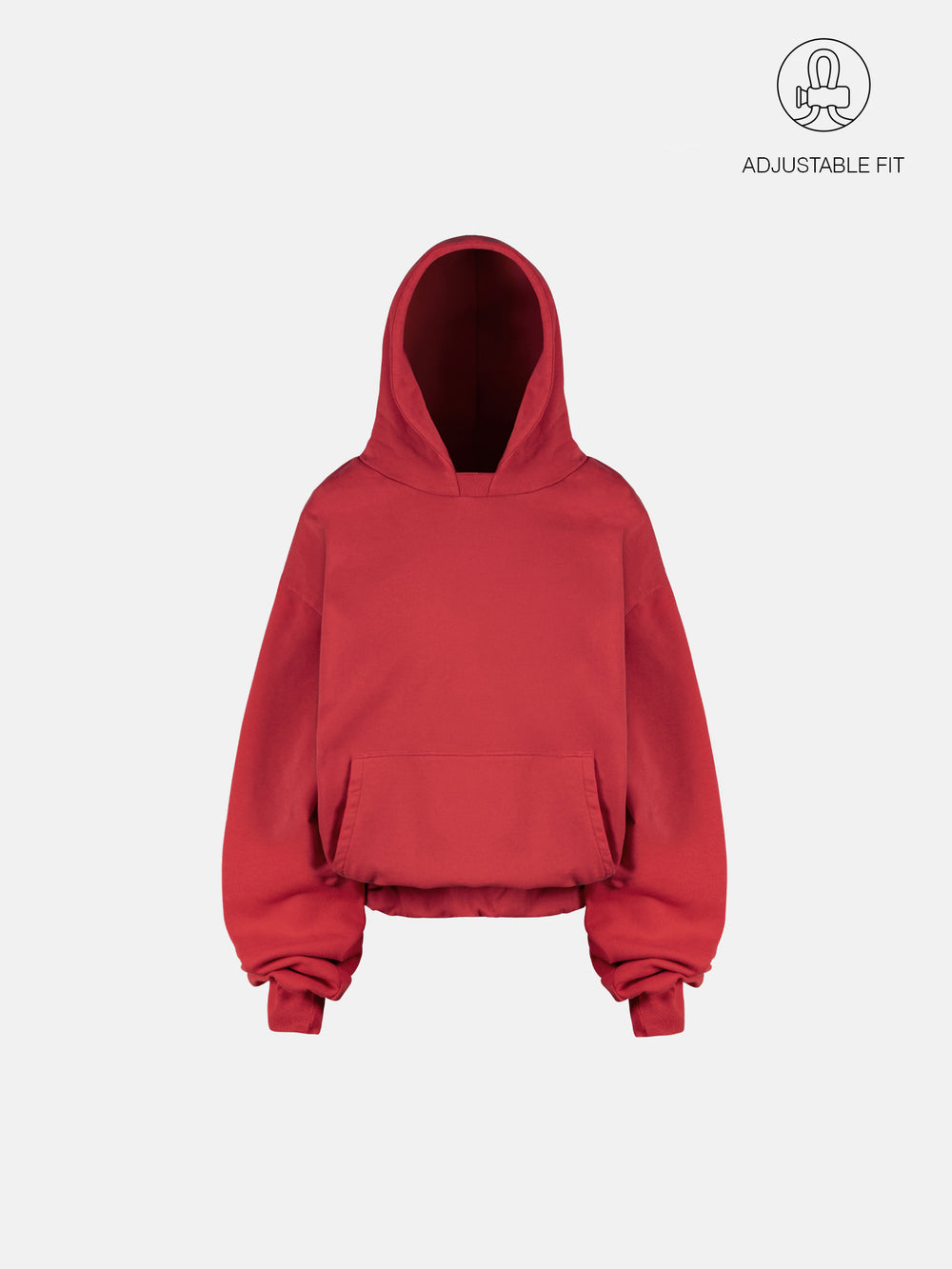 THE BLANC HOODIE - VINTAGE RED