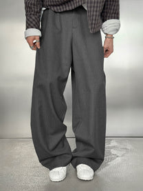 PLEATED TROUSERS - PINSTRIPE