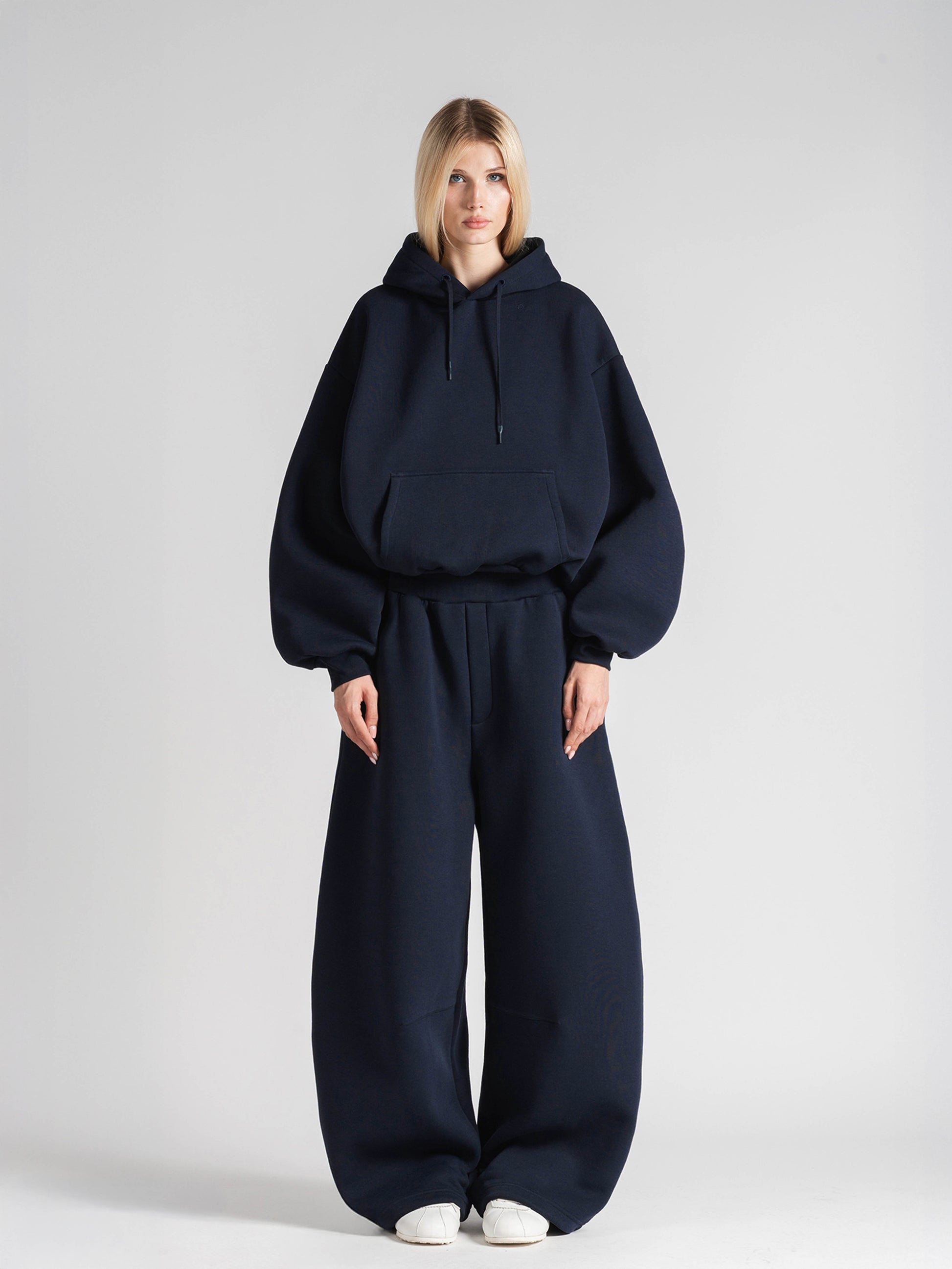 BUBBLE-SWEATPANTS - NACHT
