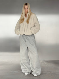 SHERPA FLEECE - ECRU