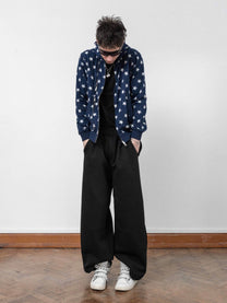 SLIM ZIP HOODIE - STARS