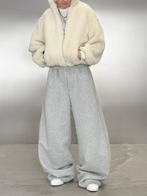 SHERPA FLEECE - ECRU