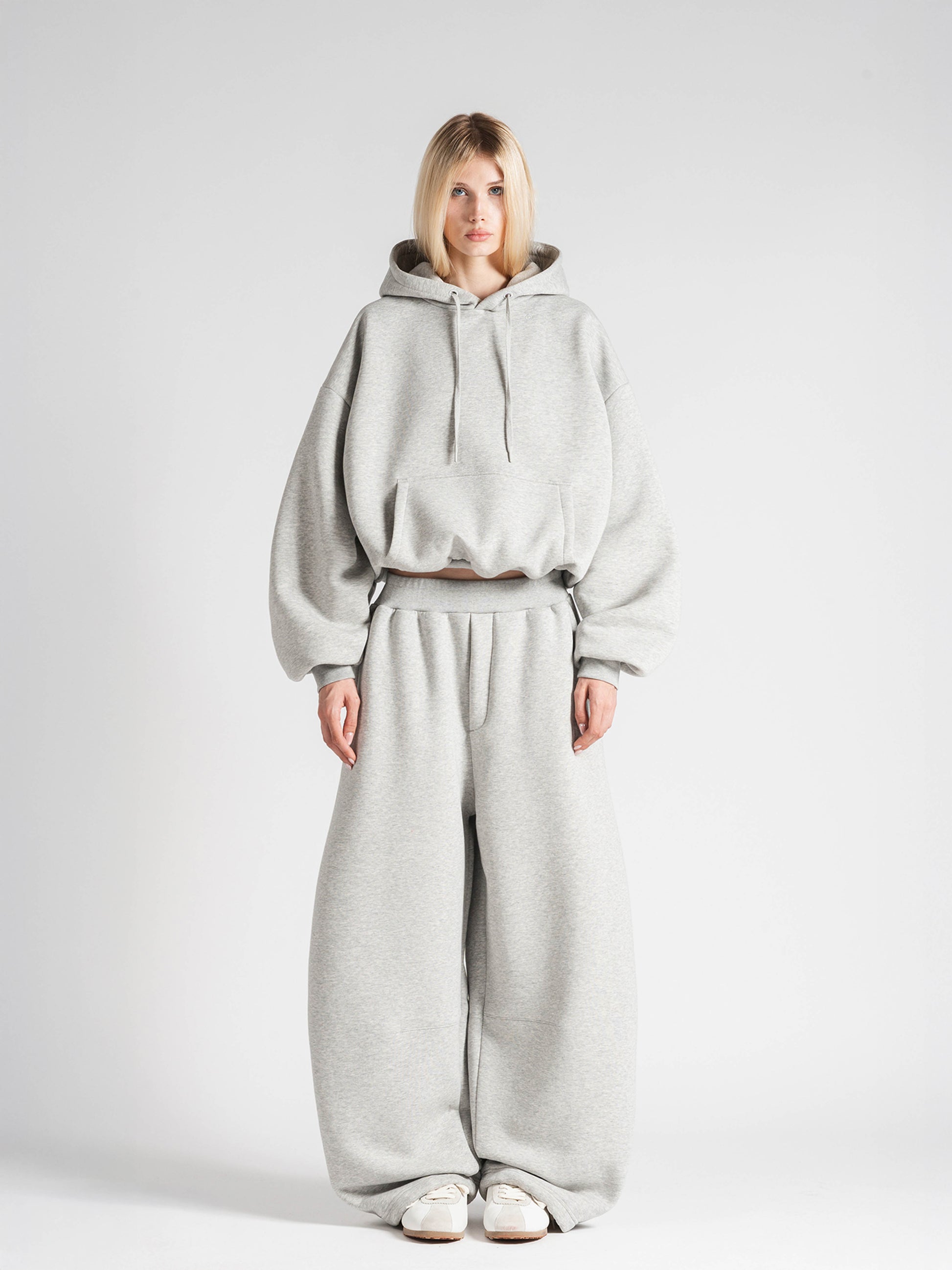 BUBBLE JOGGINGHOSE – GRAU