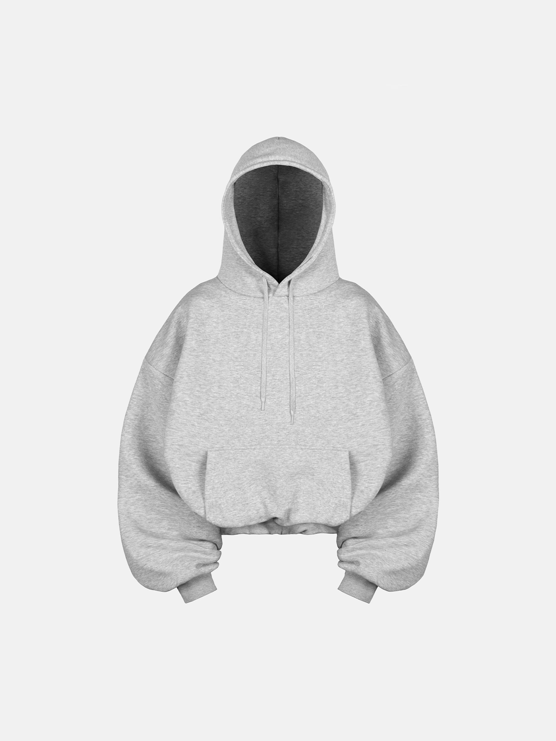 BUBBLE HOODIE - GRAY
