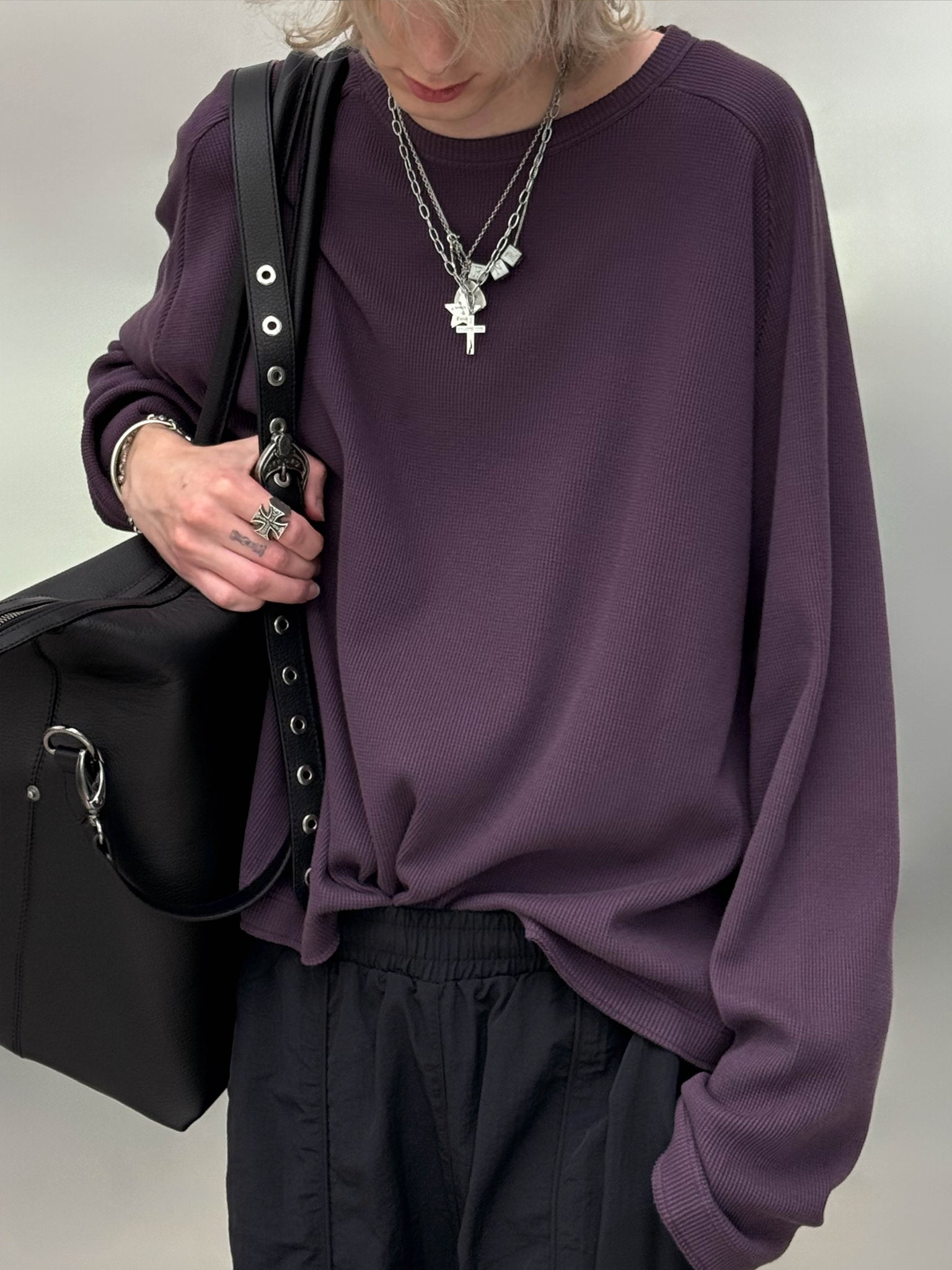THERMISCHES LONGSLEEVE – AUBERGINE
