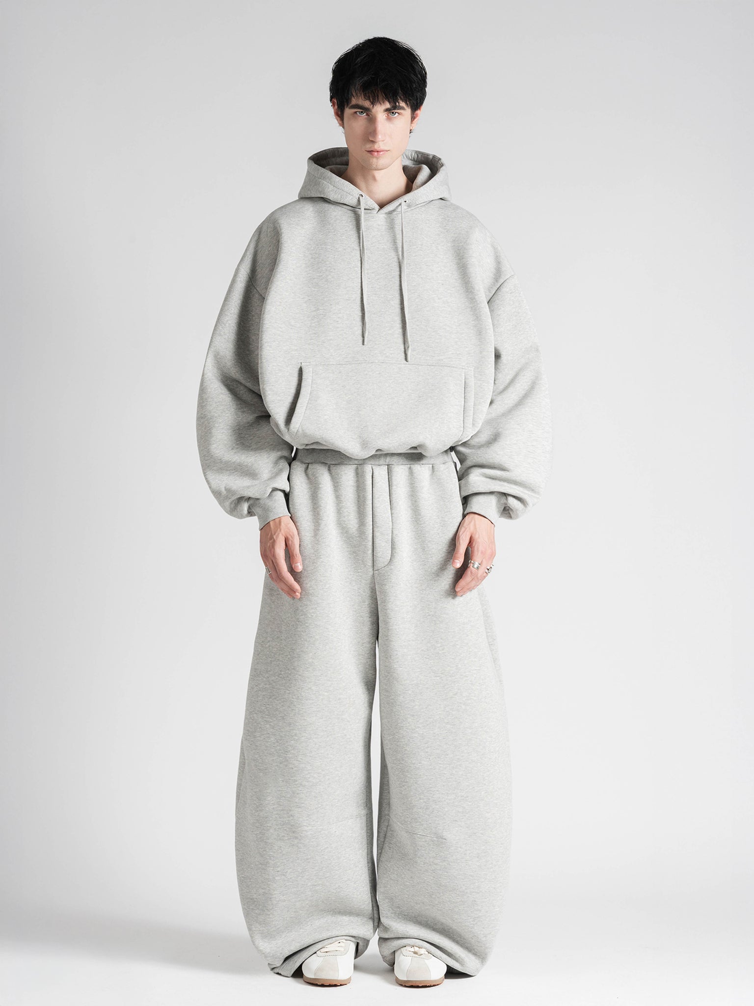 BUBBLE HOODIE - GRAY