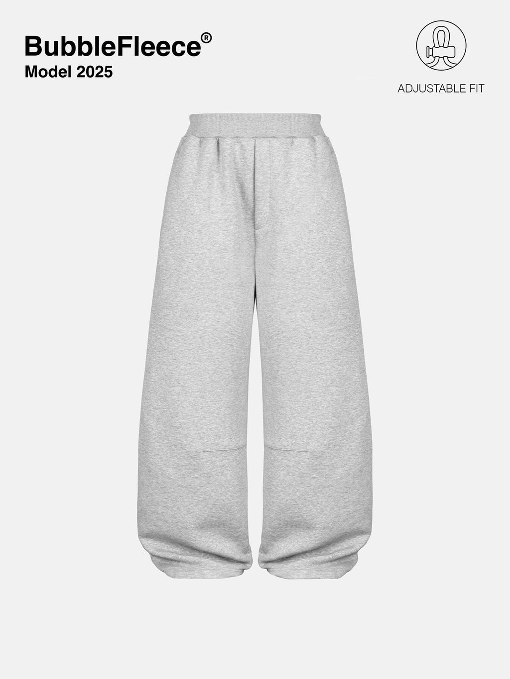 BUBBLE SWEATPANTS - GRAY 2025 MODEL