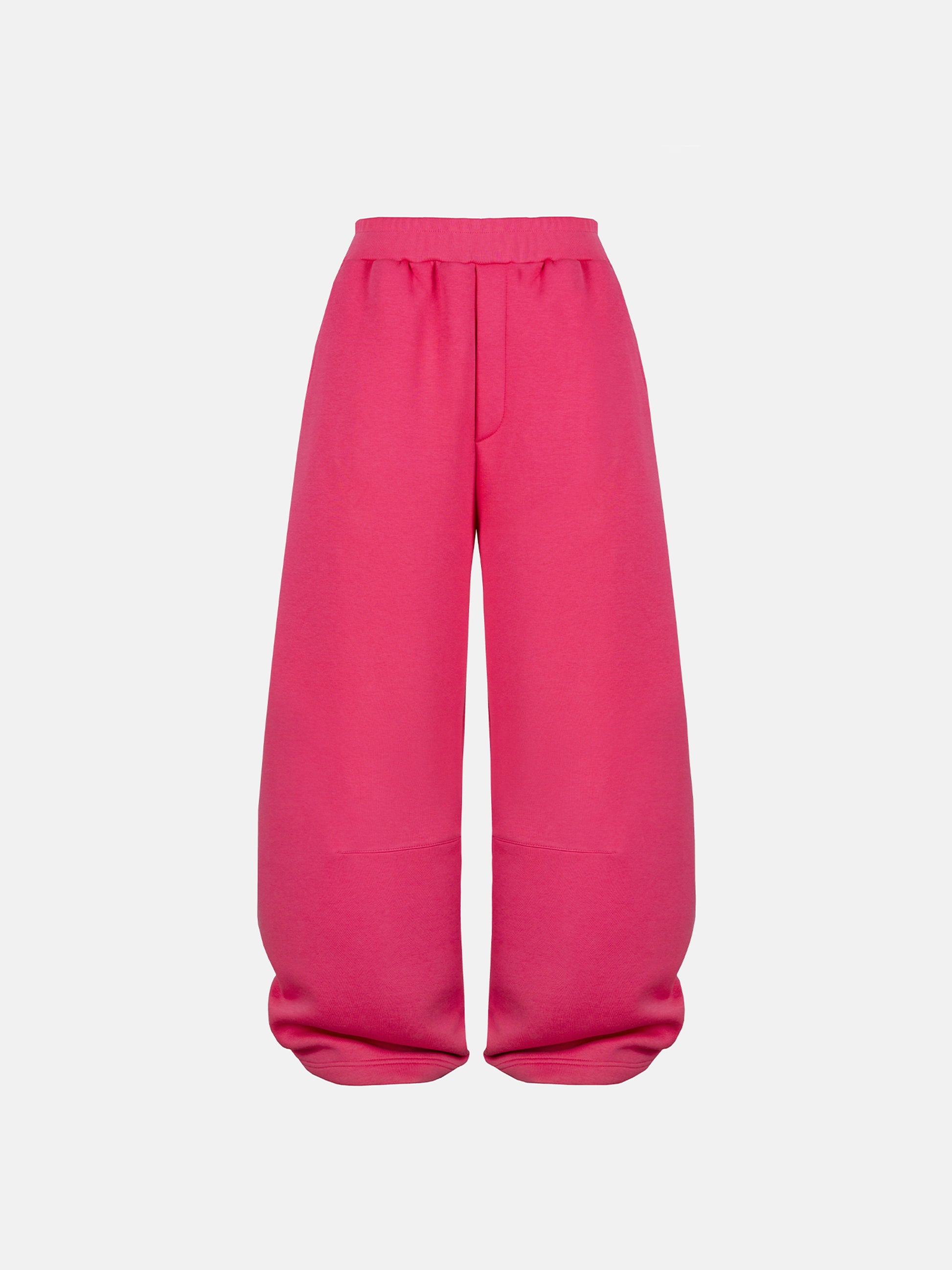 BUBBLE SWEATPANTS - HOT PINK