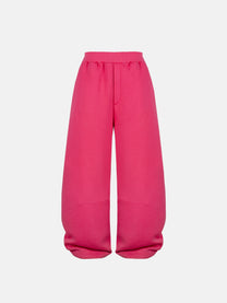 BUBBLE SWEATPANTS - HOT PINK