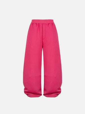 BUBBLE SWEATPANTS - HOT PINK
