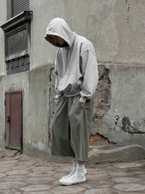 BLANC HOODIE - GRAY