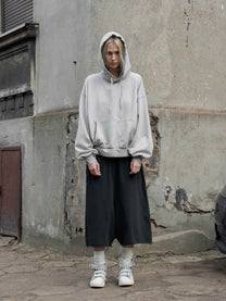 BLANC HOODIE - GRAY