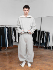 BUBBLE HIGH NECK - GRAY