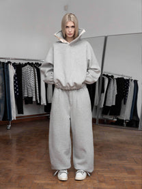 BUBBLE HIGH NECK - GRAY