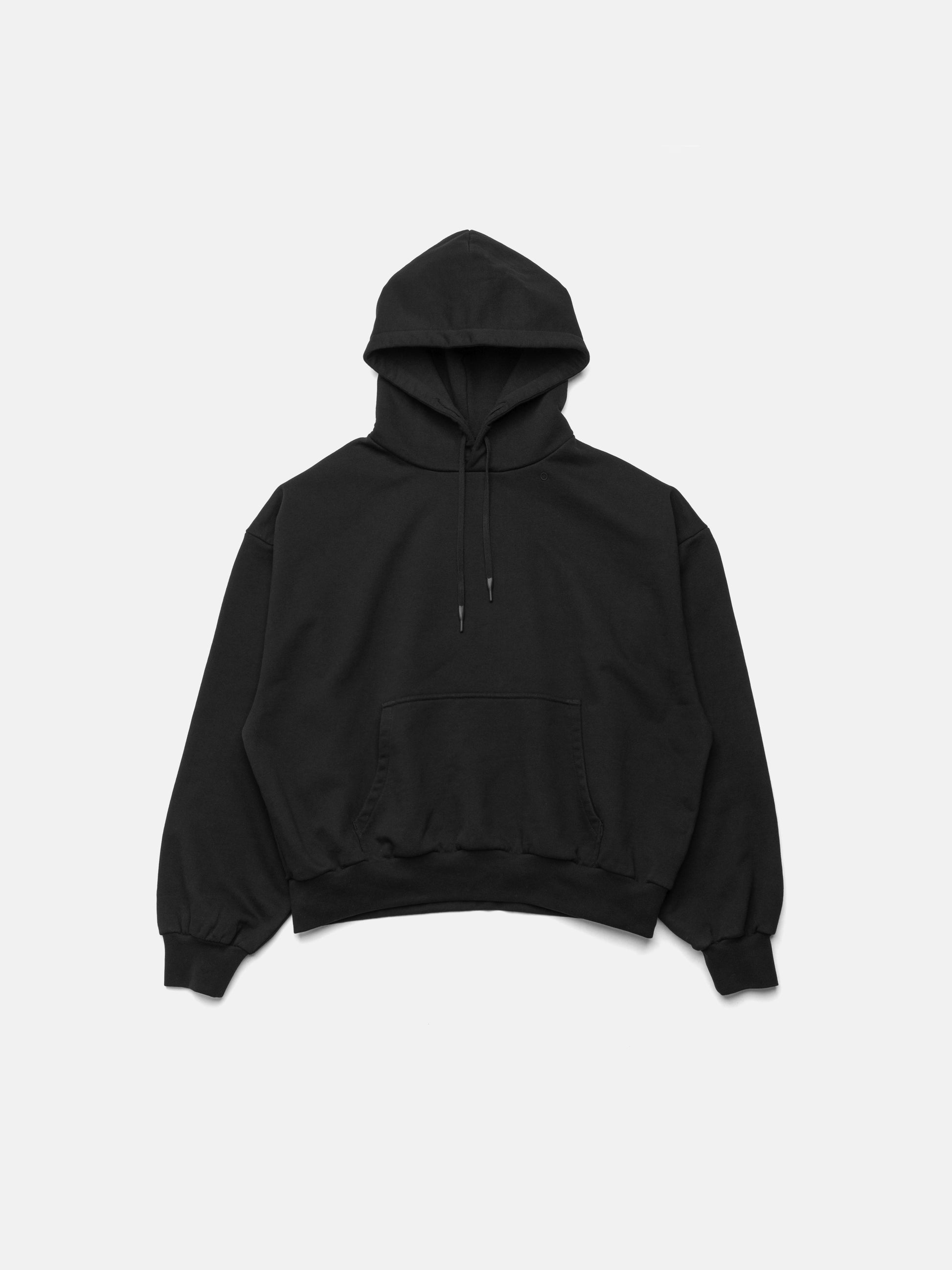 BLANC HOODIE - BLACK