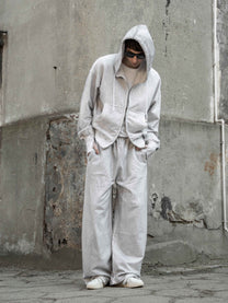 2010 SWEATPANTS - WHITE LEOPARD
