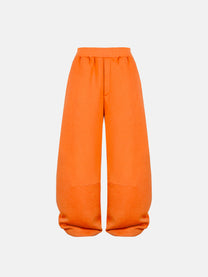 BUBBLE-SWEATPANTS - ORANGE