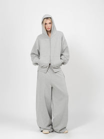 SCHWERE JOGGINGHOSE – GRAU