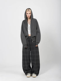 HEAVY ZIP HOODIE - GRAPHITE