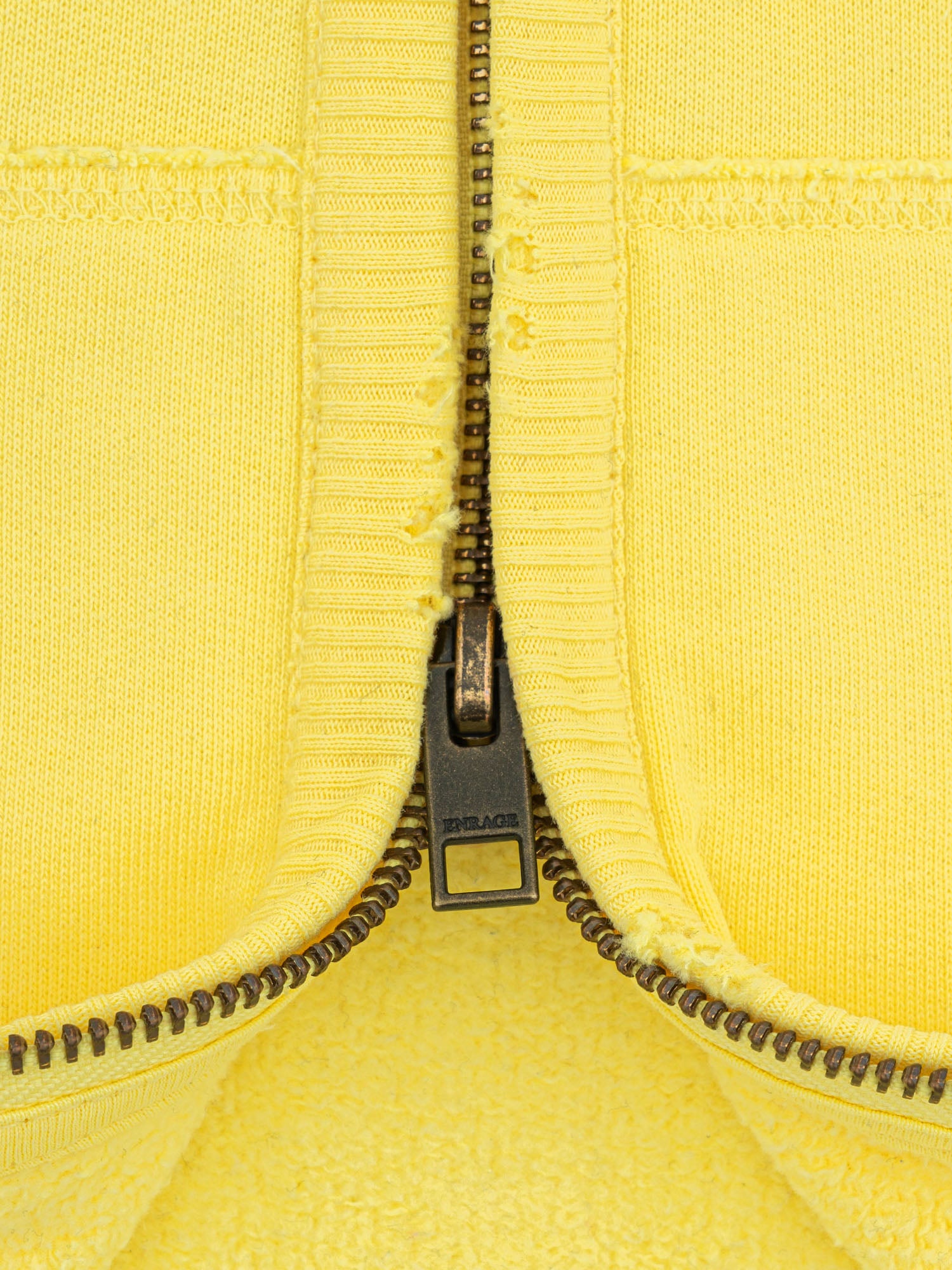 2010 ZIP HOODIE - YELLOW