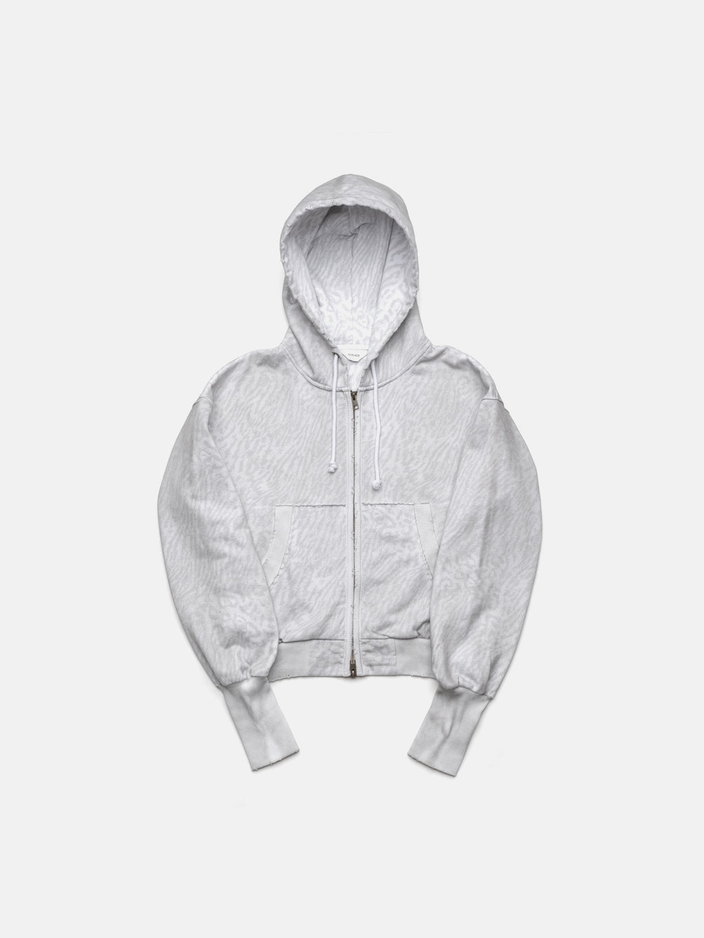 2010 ZIP HOODIE - WHITE LEOPARD