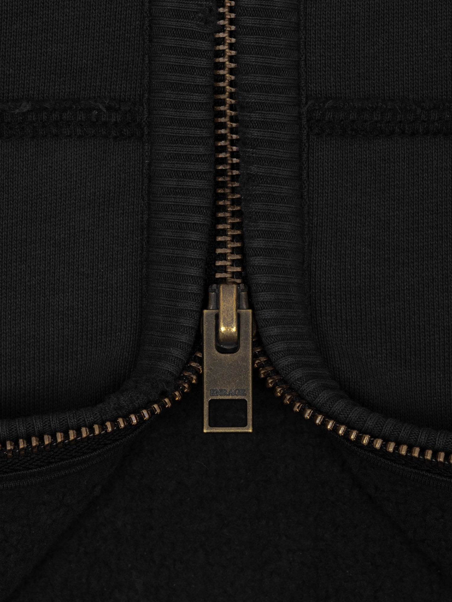 2010 ZIP HOODIE - BLACK