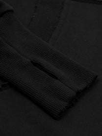 2010 ZIP HOODIE - BLACK