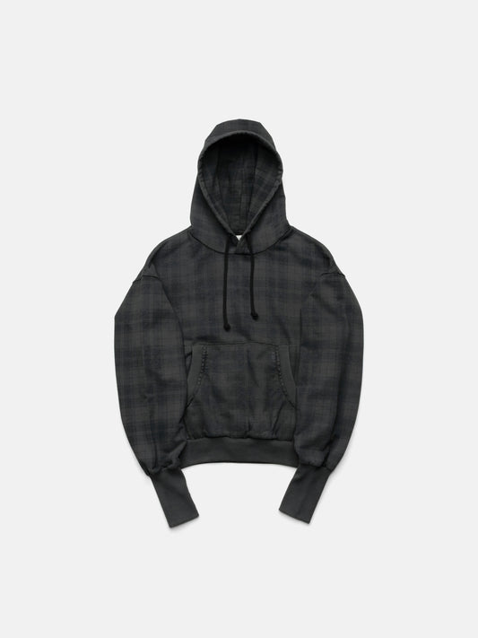 2010 HOODIE - BLACK CHECKERED