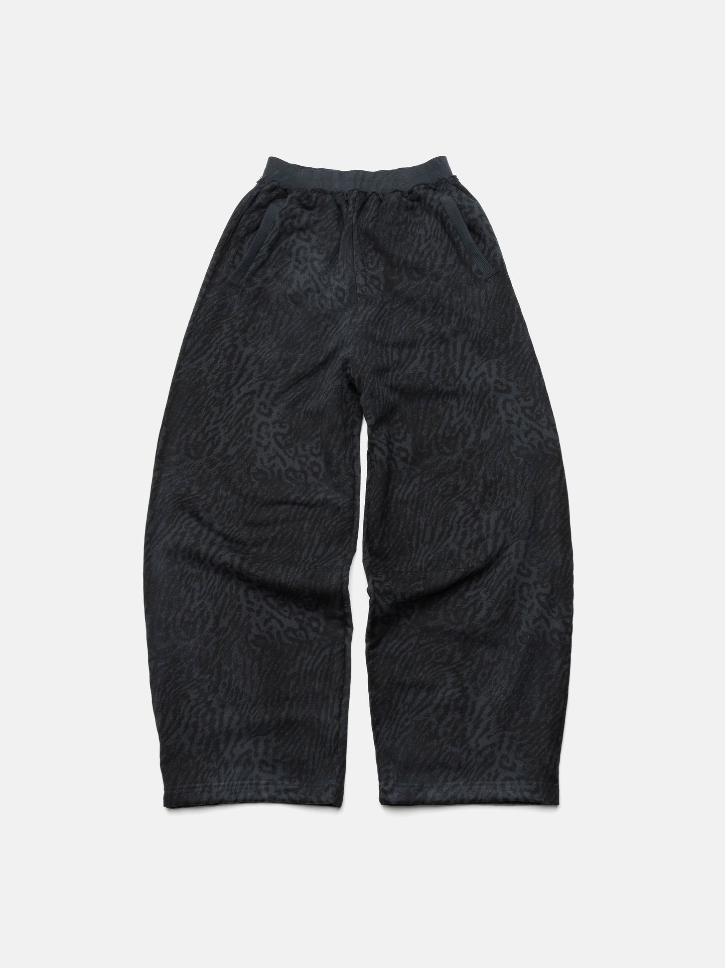 2010 SWEATPANTS - BLACK LEOPARD