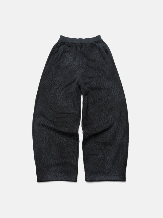 2010 SWEATPANTS - BLACK LEOPARD