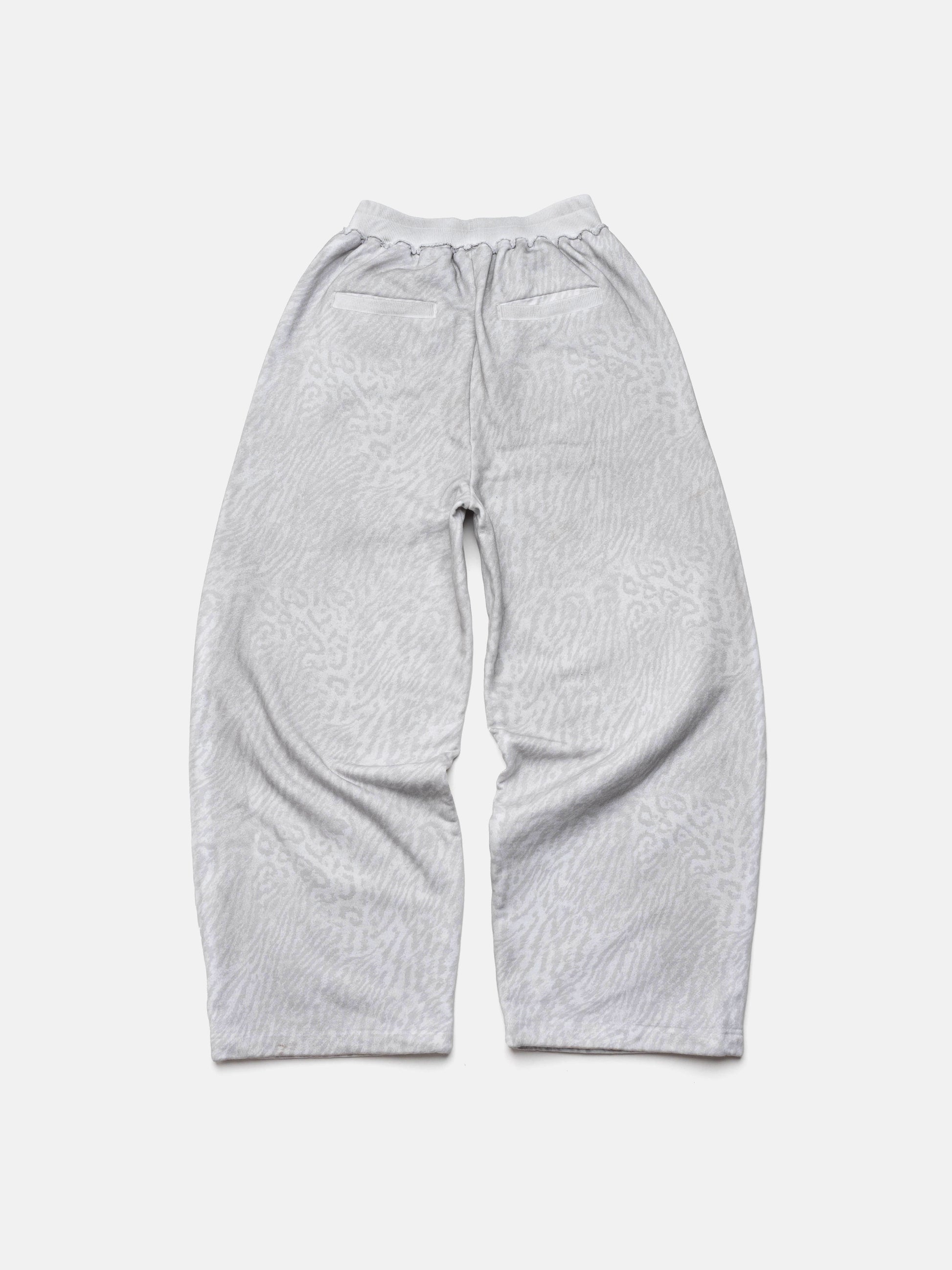 2010 SWEATPANTS - WHITE LEOPARD