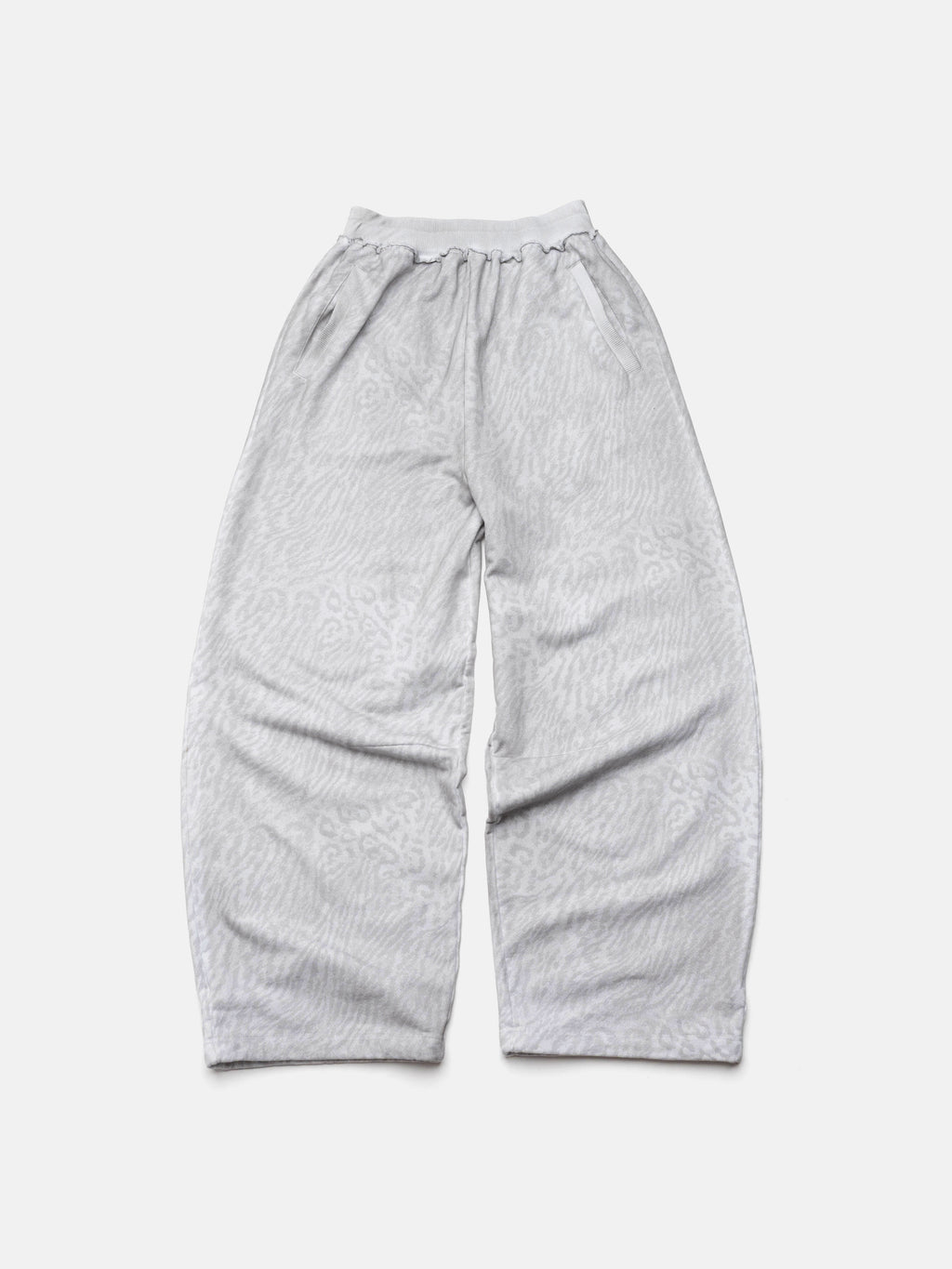 2010 SWEATPANTS - WHITE LEOPARD